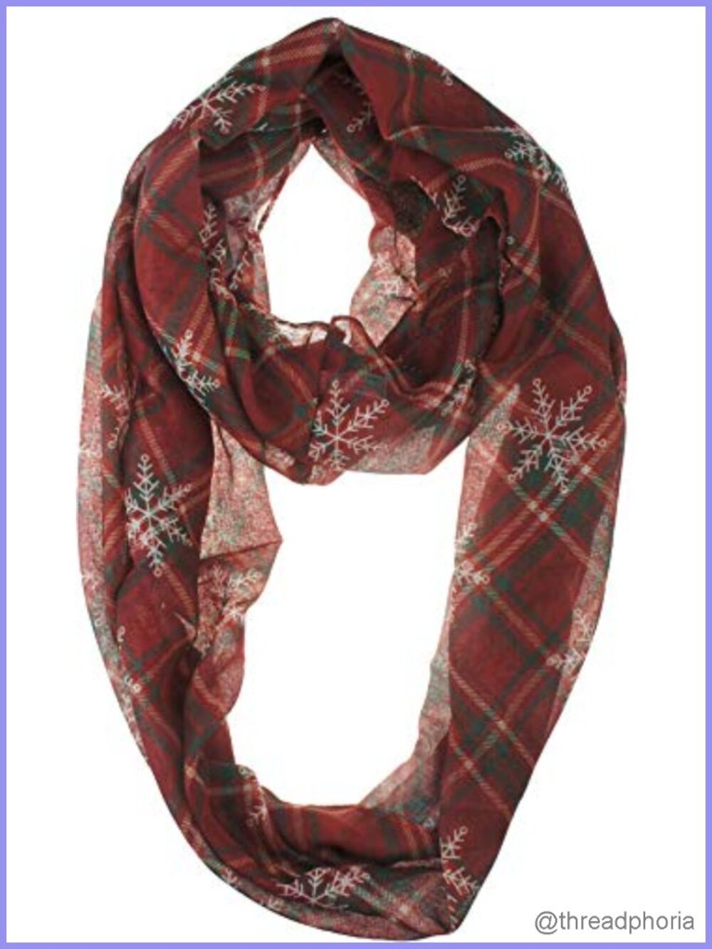 Infinity Scarf 100% Viscose Lightweight Fashion Scarf Holiday Gift Wrap